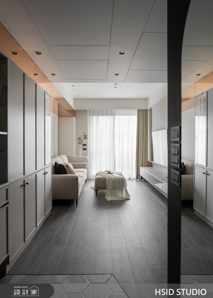22坪新成屋(5年以下)＿混搭風玄關客廳案例圖片＿樺設室內裝修設計有限公司 HSID STUDIO＿樺設_49之1