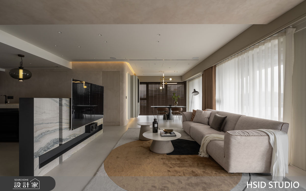 40坪毛胚屋＿現代風客廳案例圖片＿樺設室內裝修設計有限公司 HSID STUDIO＿樺設_50之19