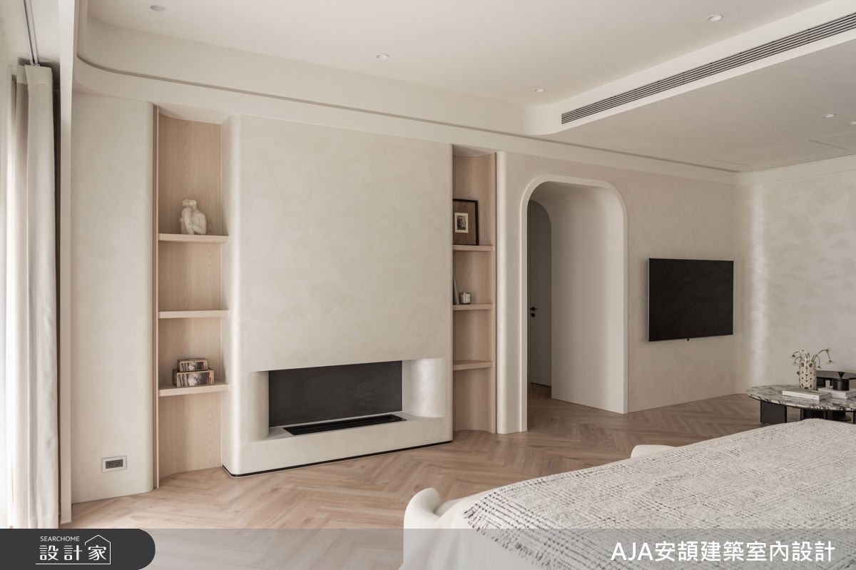 300坪毛胚屋＿現代風臥室案例圖片＿AJA安頡建築室內設計＿安頡_The Royal Village House|現代奢華透天別墅之8