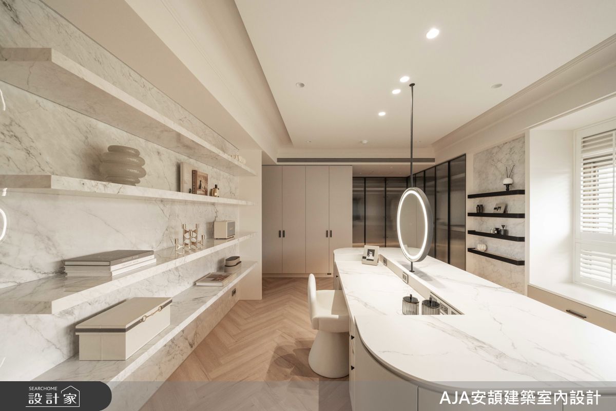 300坪毛胚屋＿現代風更衣間案例圖片＿AJA安頡建築室內設計＿安頡_The Royal Village House|現代奢華透天別墅之9
