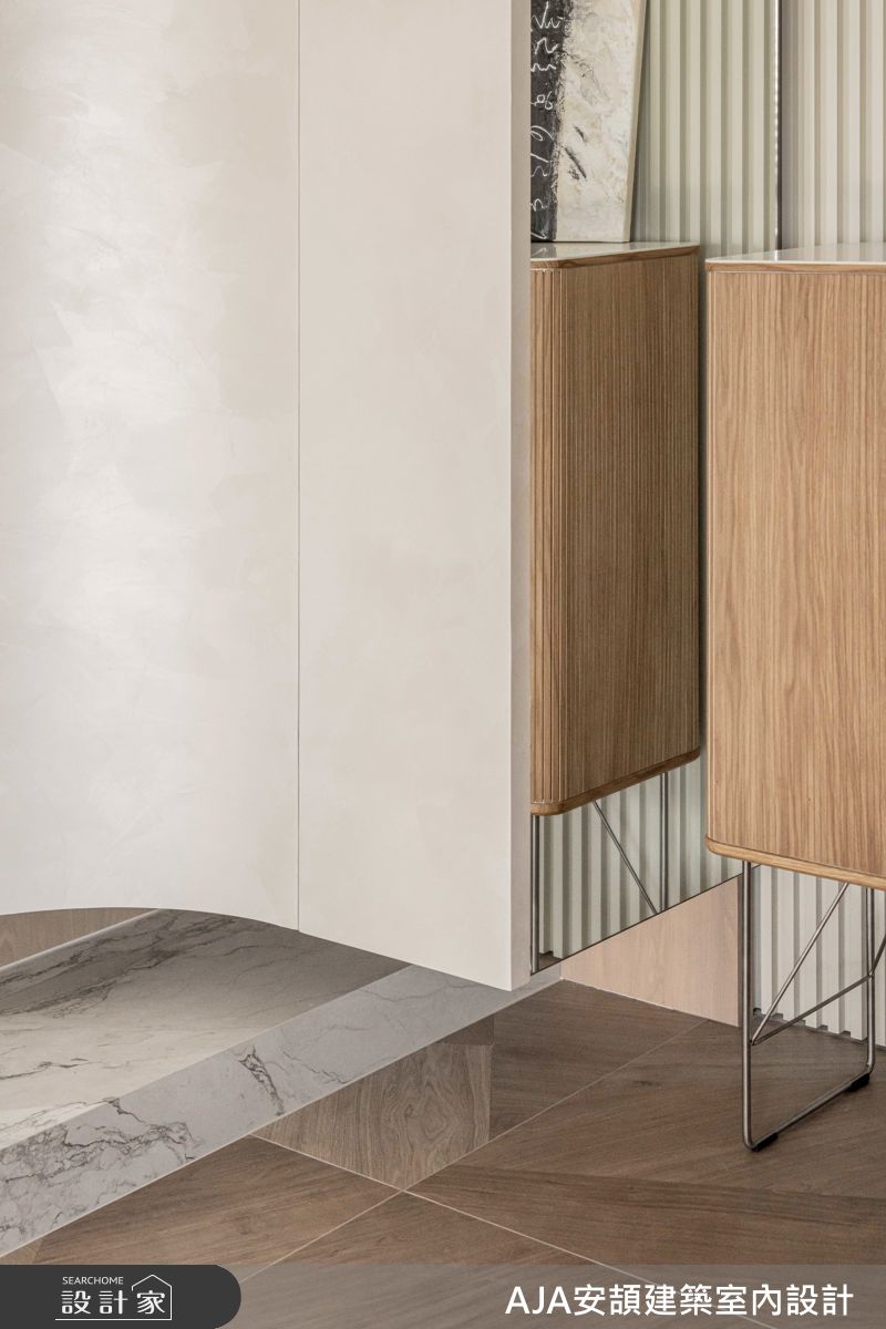 45坪新成屋(5年以下)＿現代風客廳案例圖片＿AJA安頡建築室內設計＿安頡_寶輝世紀莊園A1之8