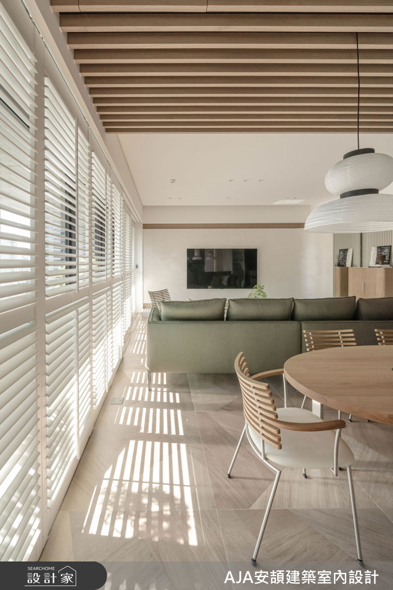 45坪新成屋(5年以下)＿現代風客廳餐廳案例圖片＿AJA安頡建築室內設計＿安頡_寶輝世紀莊園A1之14