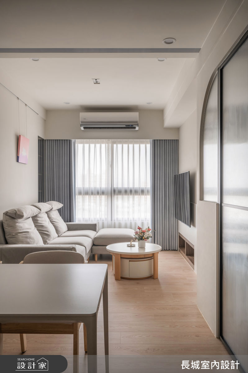 20坪新成屋(5年以下)＿日式無印風客廳餐廳案例圖片＿長城室內設計＿長城_23之9
