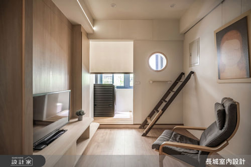 長城_長大的地方，重新開始丨南路姊妹宅_日式無印風