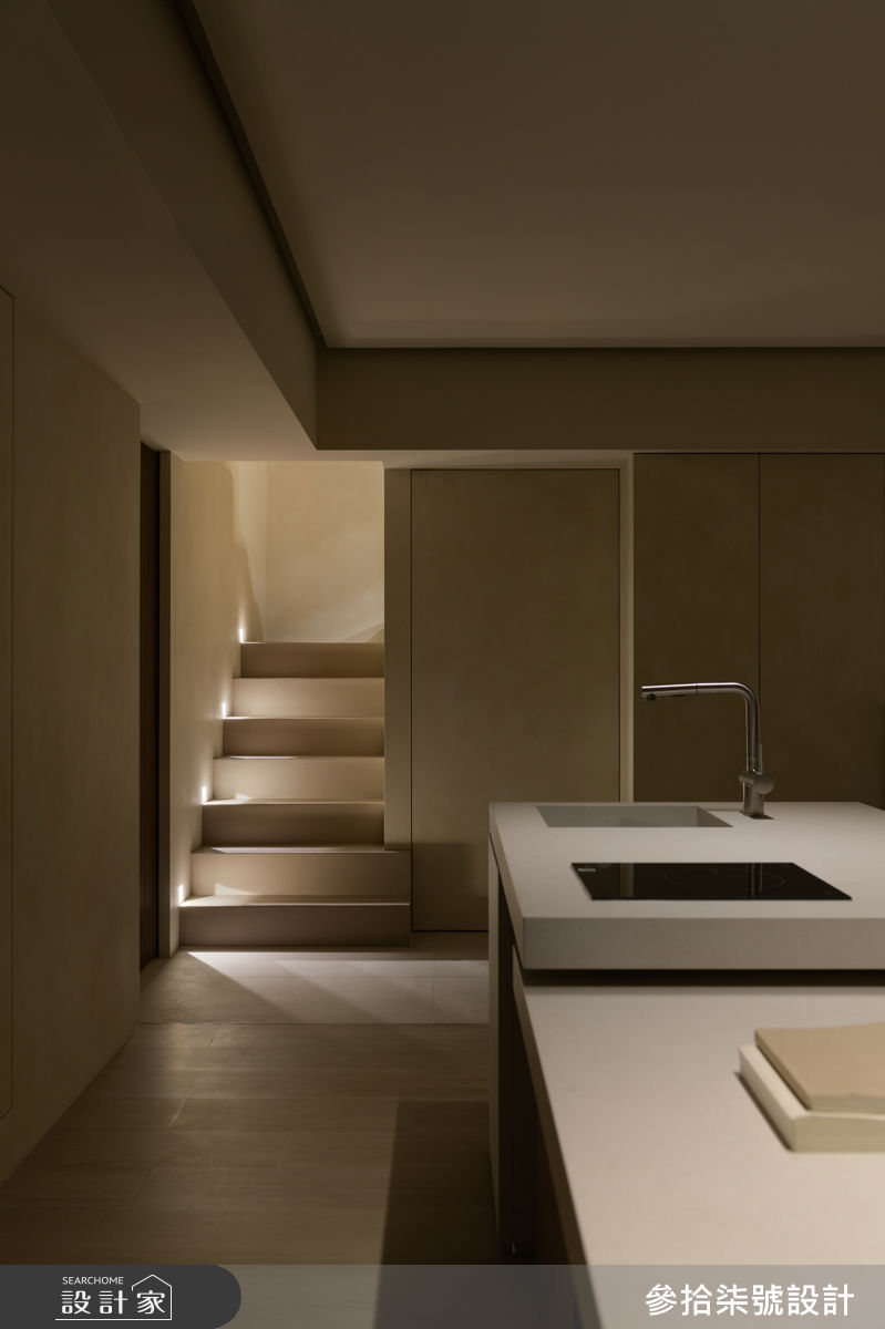 60坪老屋(16~30年)＿Japandi風餐廳樓梯案例圖片＿參拾柒號設計＿參拾柒號_62之32