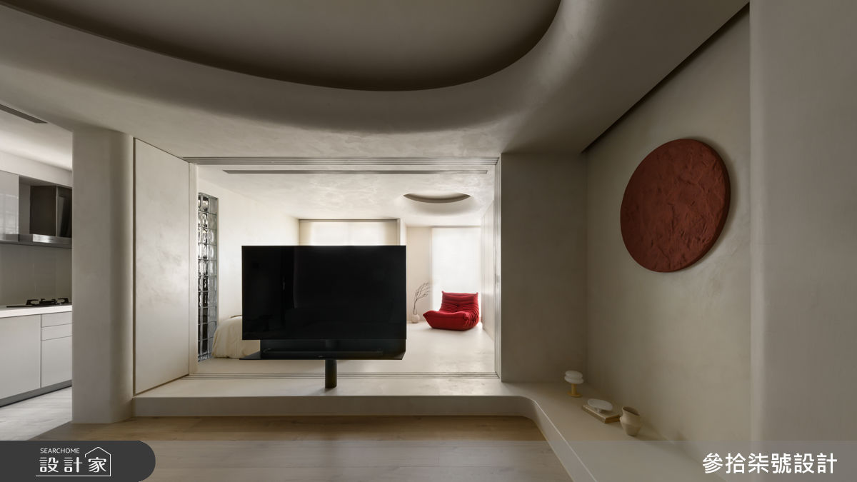 15坪新成屋(5年以下)＿Japandi風客廳廚房臥室案例圖片＿參拾柒號設計＿參拾柒號_63之6