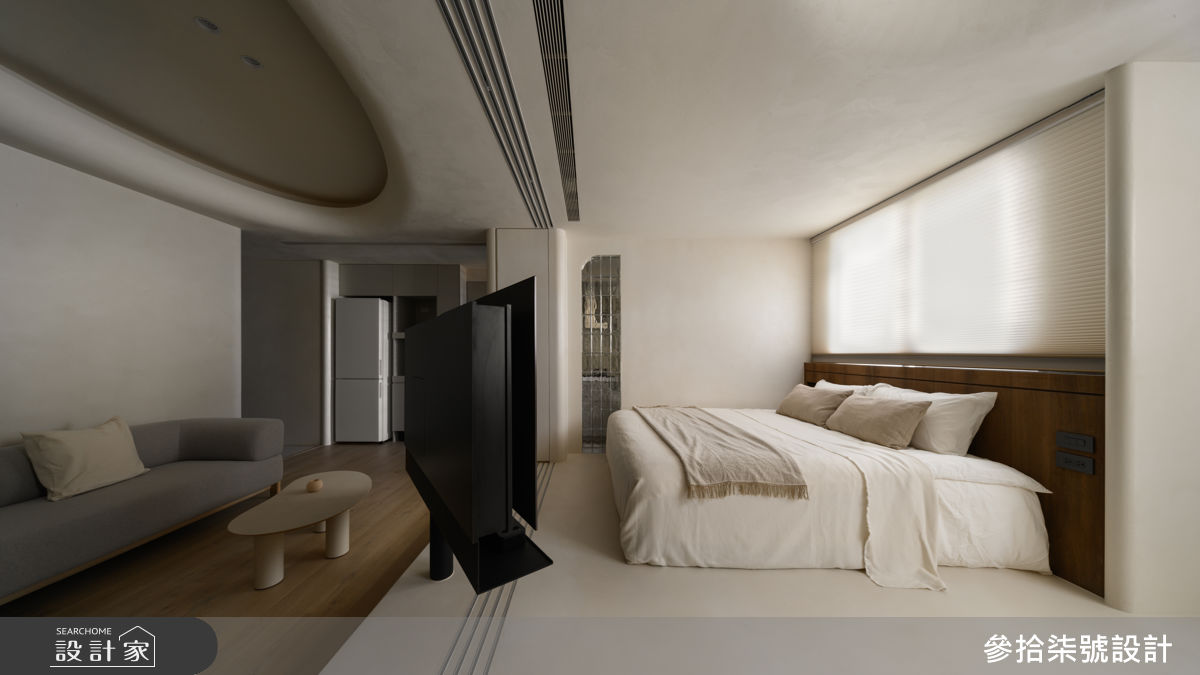 15坪新成屋(5年以下)＿Japandi風客廳臥室案例圖片＿參拾柒號設計＿參拾柒號_63之10