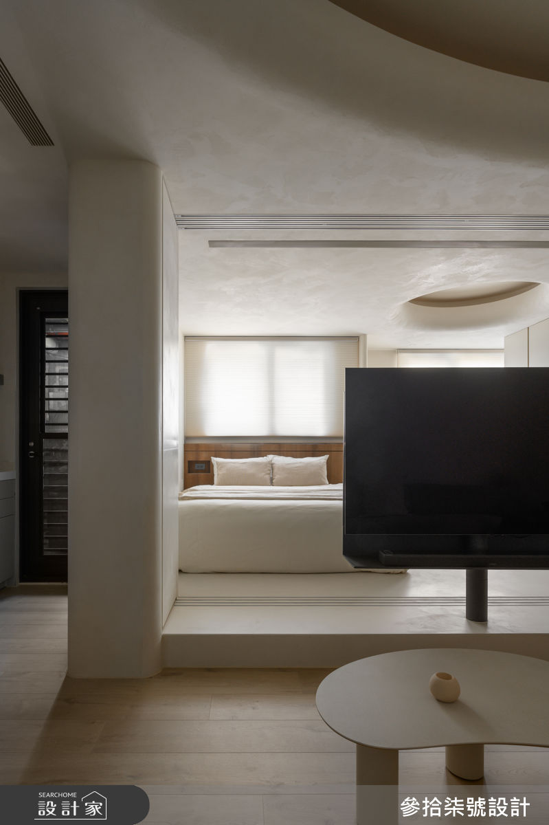 15坪新成屋(5年以下)＿Japandi風客廳臥室案例圖片＿參拾柒號設計＿參拾柒號_63之12
