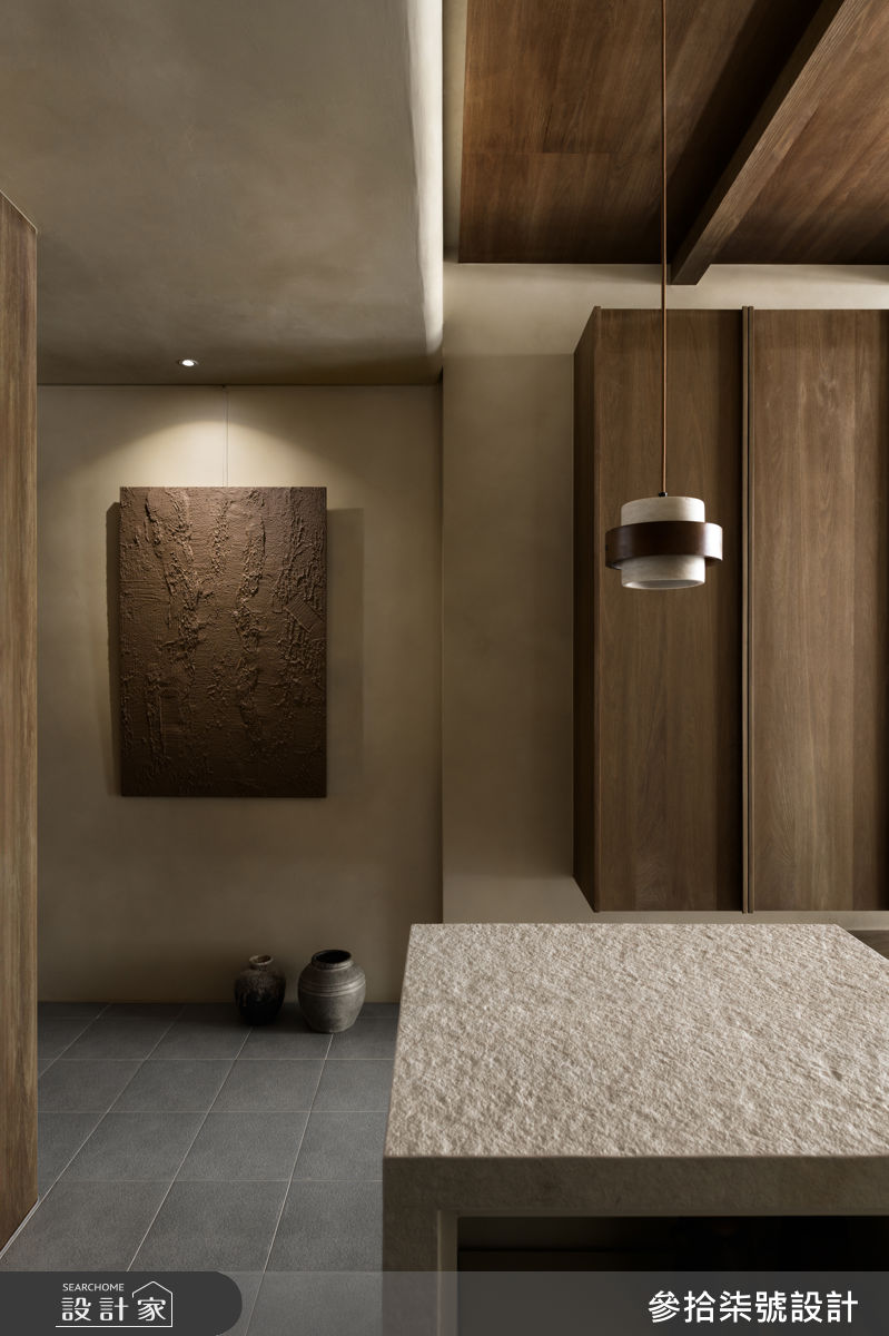 16坪新成屋(5年以下)＿侘寂風中島案例圖片＿參拾柒號設計＿參拾柒號_64之5