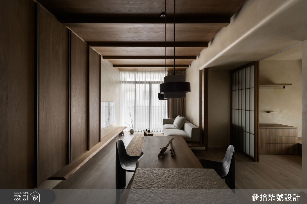 16坪新成屋(5年以下)＿侘寂風餐廳中島案例圖片＿參拾柒號設計＿參拾柒號_64之3