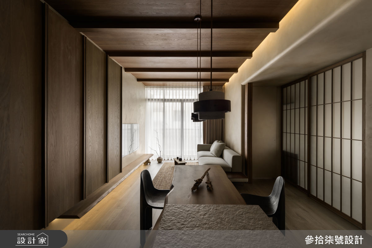 16坪新成屋(5年以下)＿侘寂風餐廳中島案例圖片＿參拾柒號設計＿參拾柒號_64之6