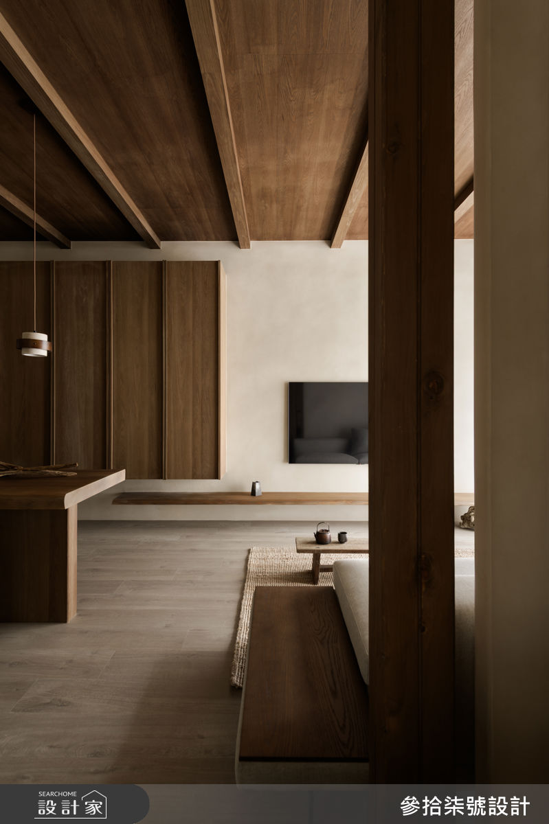 16坪新成屋(5年以下)＿侘寂風客廳案例圖片＿參拾柒號設計＿參拾柒號_64之10