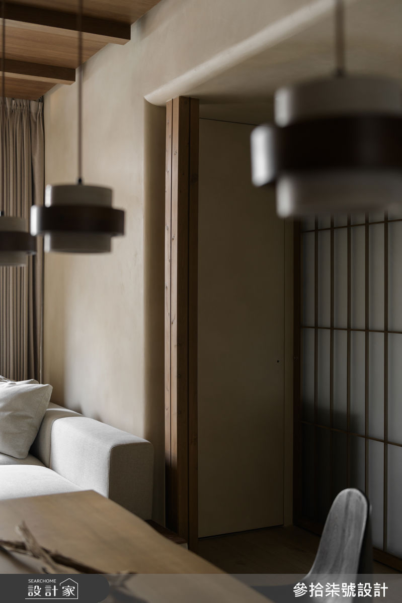 16坪新成屋(5年以下)＿侘寂風客廳餐廳案例圖片＿參拾柒號設計＿參拾柒號_64之15