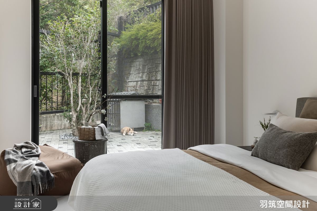 100坪毛胚屋＿現代風臥室案例圖片＿羽筑空間設計＿羽筑_33新埔自地自建之30