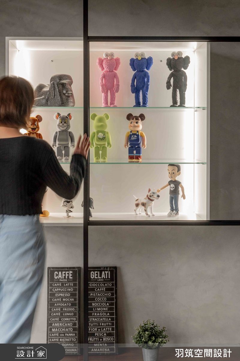 22坪新成屋(5年以下)＿工業風客廳案例圖片＿羽筑空間設計＿羽筑_37Sunny Q之14