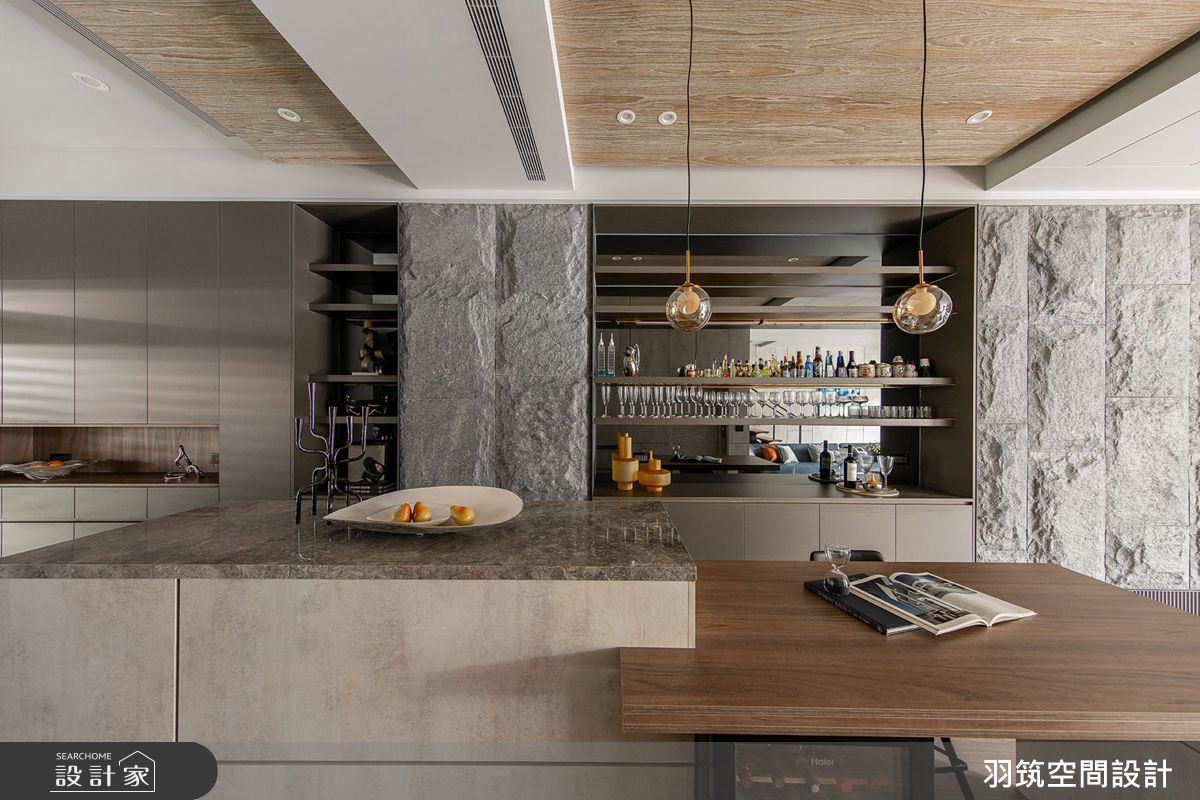 95坪毛胚屋＿現代風餐廳中島案例圖片＿羽筑空間設計＿羽筑_39富山春之5