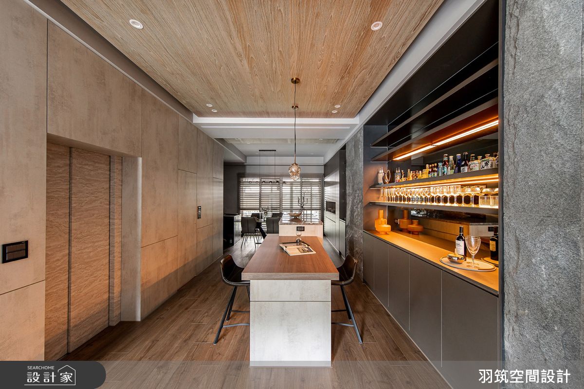 95坪毛胚屋＿現代風餐廳中島案例圖片＿羽筑空間設計＿羽筑_39富山春之9