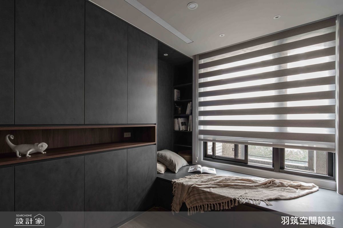 34坪中古屋(5~15年)＿現代風書房臥榻案例圖片＿羽筑空間設計＿羽筑_57坤山鼎峰之9