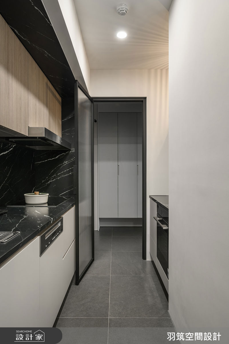 41坪新成屋(5年以下)＿現代風廚房案例圖片＿羽筑空間設計＿羽筑_69椰林唯吾-居心所之26