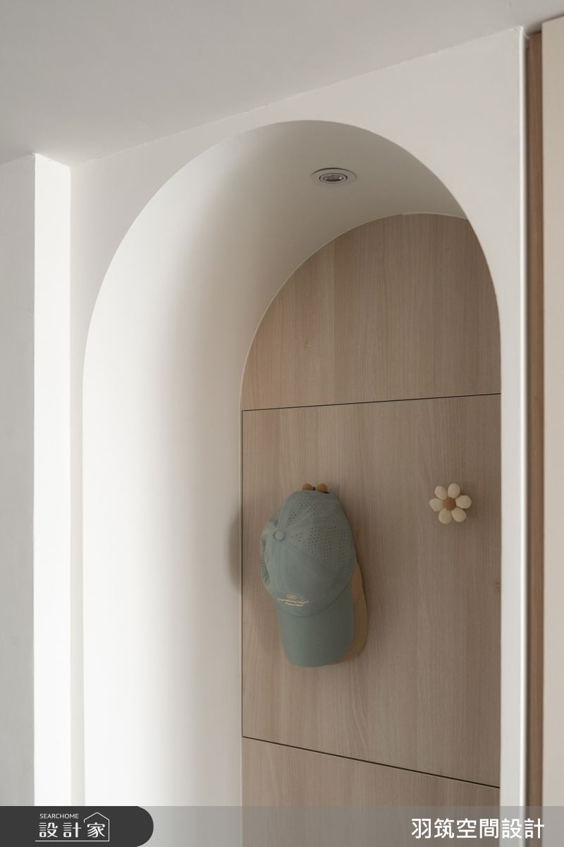 20坪新成屋(5年以下)＿現代風玄關案例圖片＿羽筑空間設計＿羽筑_79世界首席-徐徐謐境之12