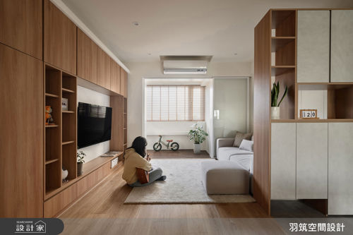 羽筑_83萬美社區-生活藍圖_日式無印風