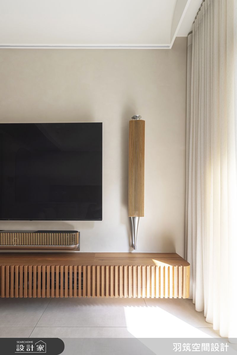 21坪新成屋(5年以下)＿日式無印風客廳案例圖片＿羽筑空間設計＿羽筑_97宸園拾貳家-心安之所之25
