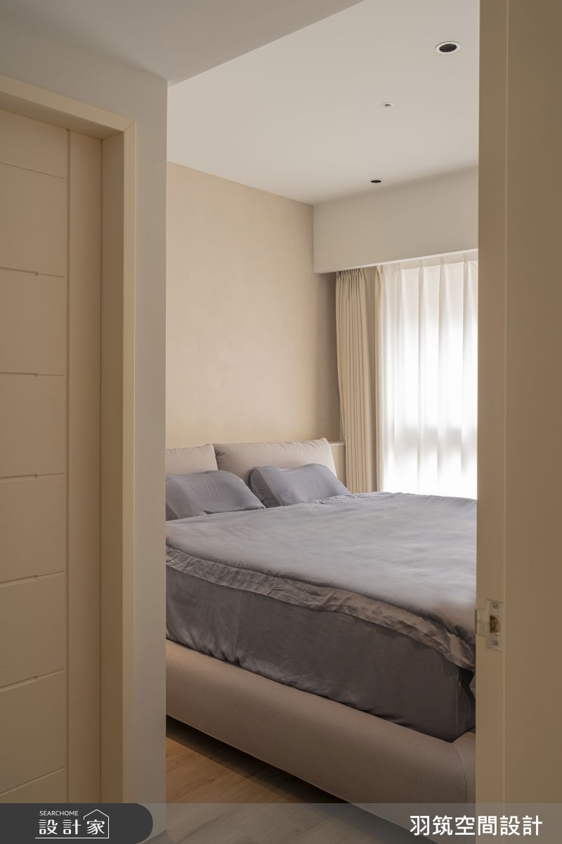 24坪預售屋＿現代風臥室案例圖片＿羽筑空間設計＿羽筑_102宜雄絢耀 -淺籟靜域之13