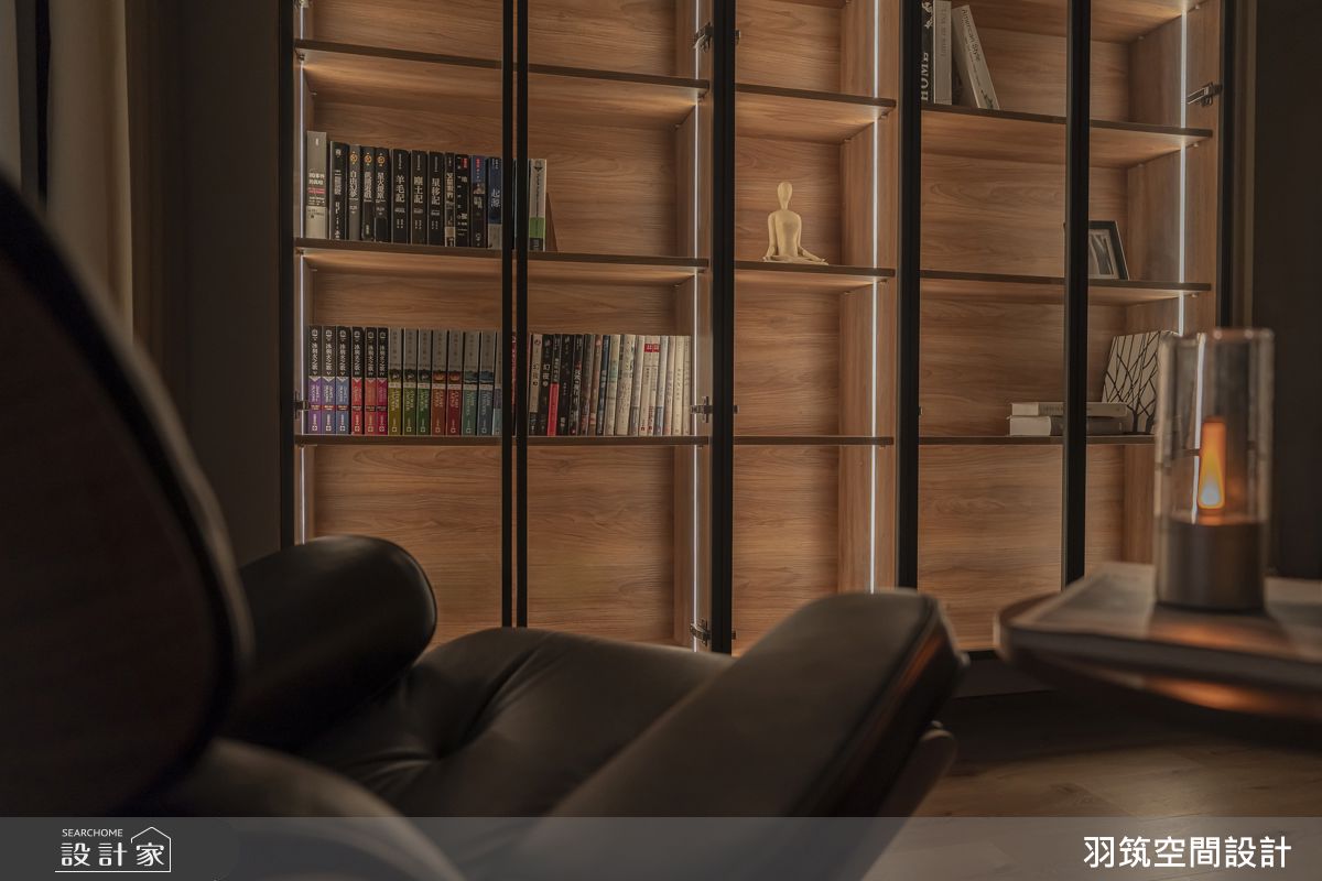 24坪預售屋＿現代風書房案例圖片＿羽筑空間設計＿羽筑_102宜雄絢耀 -淺籟靜域之19