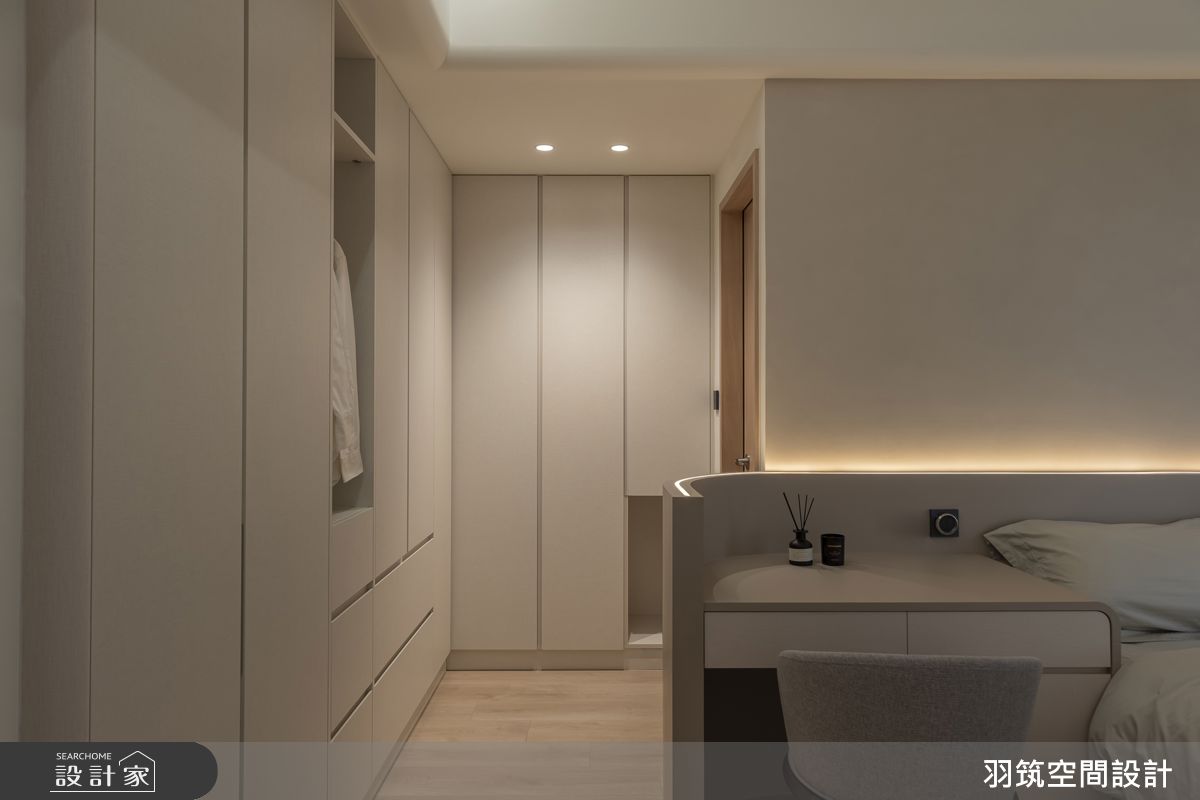 22坪新成屋(5年以下)＿現代風臥室案例圖片＿羽筑空間設計＿羽筑_103 上禾旺 - 暖煦若芽之10