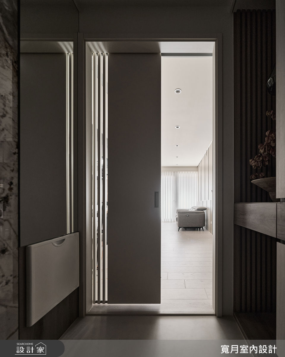 新成屋(5年以下)＿輕奢風玄關案例圖片＿寬月室內裝修設計股份有限公司＿寬月_35｜序木・墨映・層衡之1