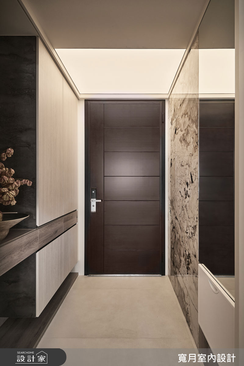 新成屋(5年以下)＿輕奢風玄關案例圖片＿寬月室內裝修設計股份有限公司＿寬月_35｜序木・墨映・層衡之2