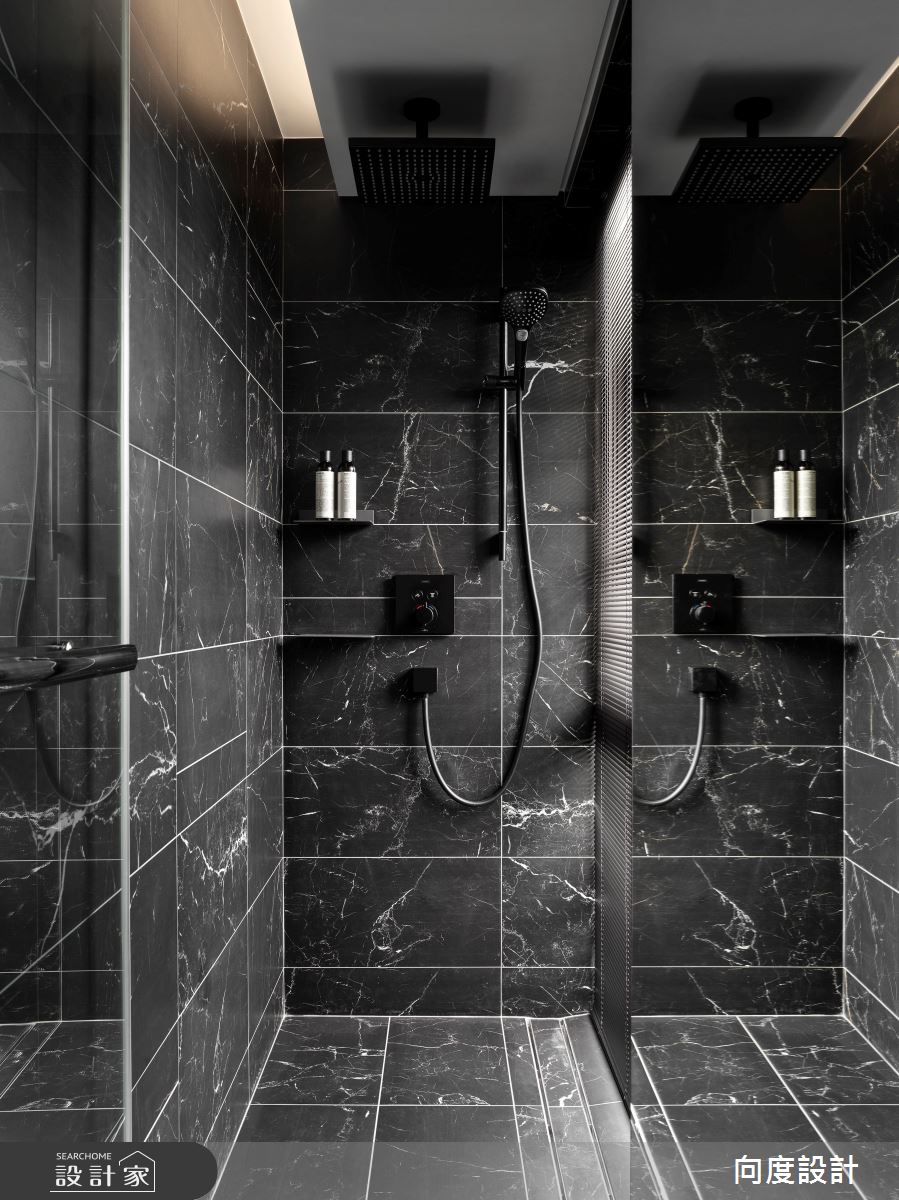 中古屋(5~15年)＿現代風浴室案例圖片＿向度設計＿向度_灰色空間之22
