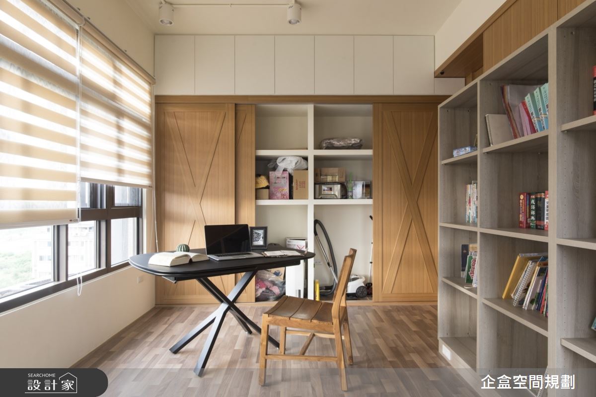 60坪預售屋＿混搭風書房案例圖片＿企盒空間規劃工作室＿企盒_05.桃園-60坪預售屋之17
