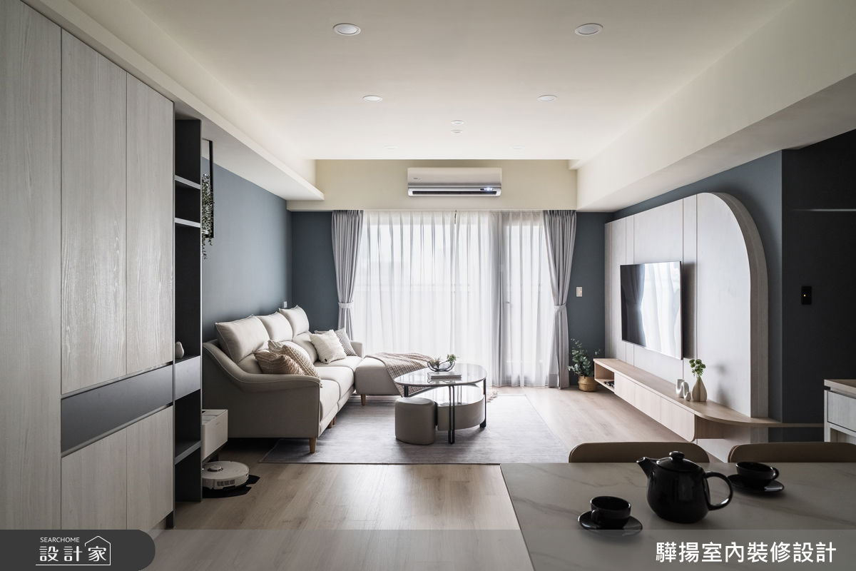 30坪新成屋(5年以下)＿混搭風客廳餐廳案例圖片＿驊揚室內裝修設計有限公司＿驊揚_179之17