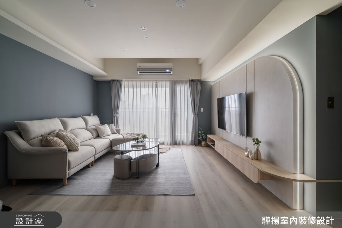 30坪新成屋(5年以下)＿混搭風客廳案例圖片＿驊揚室內裝修設計有限公司＿驊揚_179之20