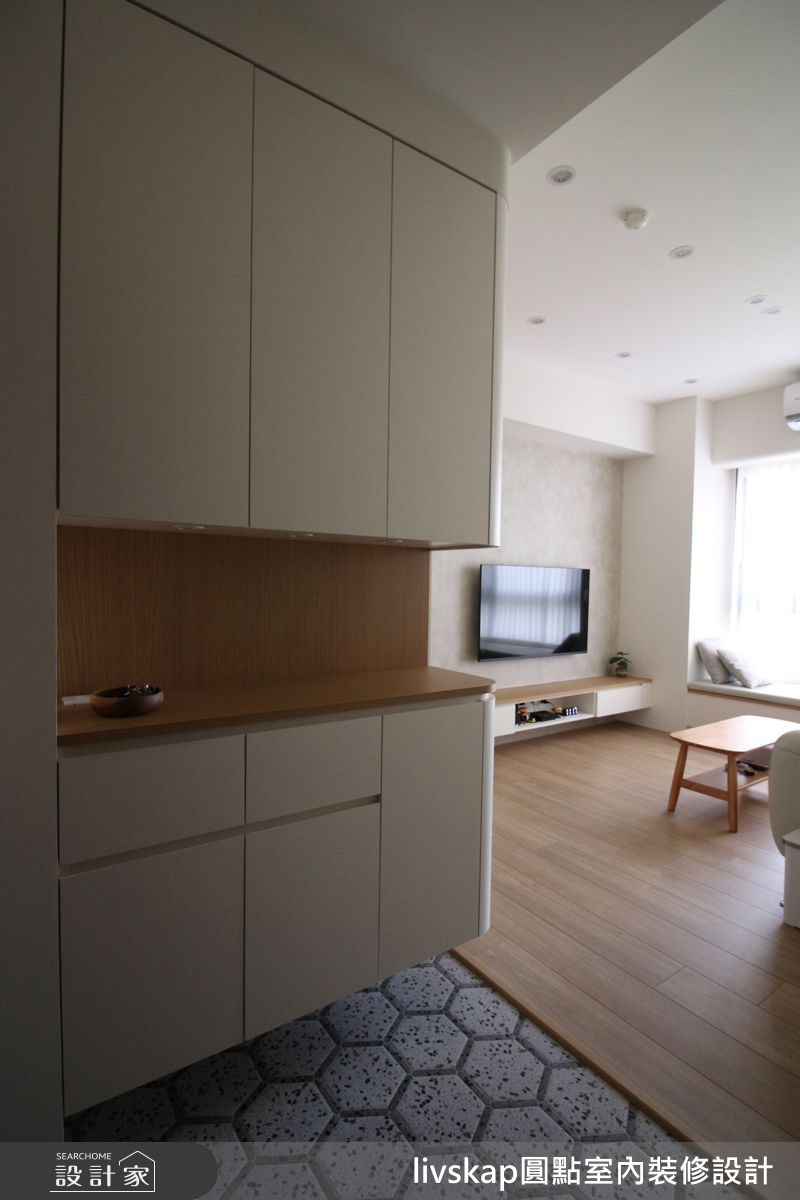 16坪老屋(16~30年)＿北歐風玄關案例圖片＿圓點室內裝修國際有限公司＿圓點_23之1