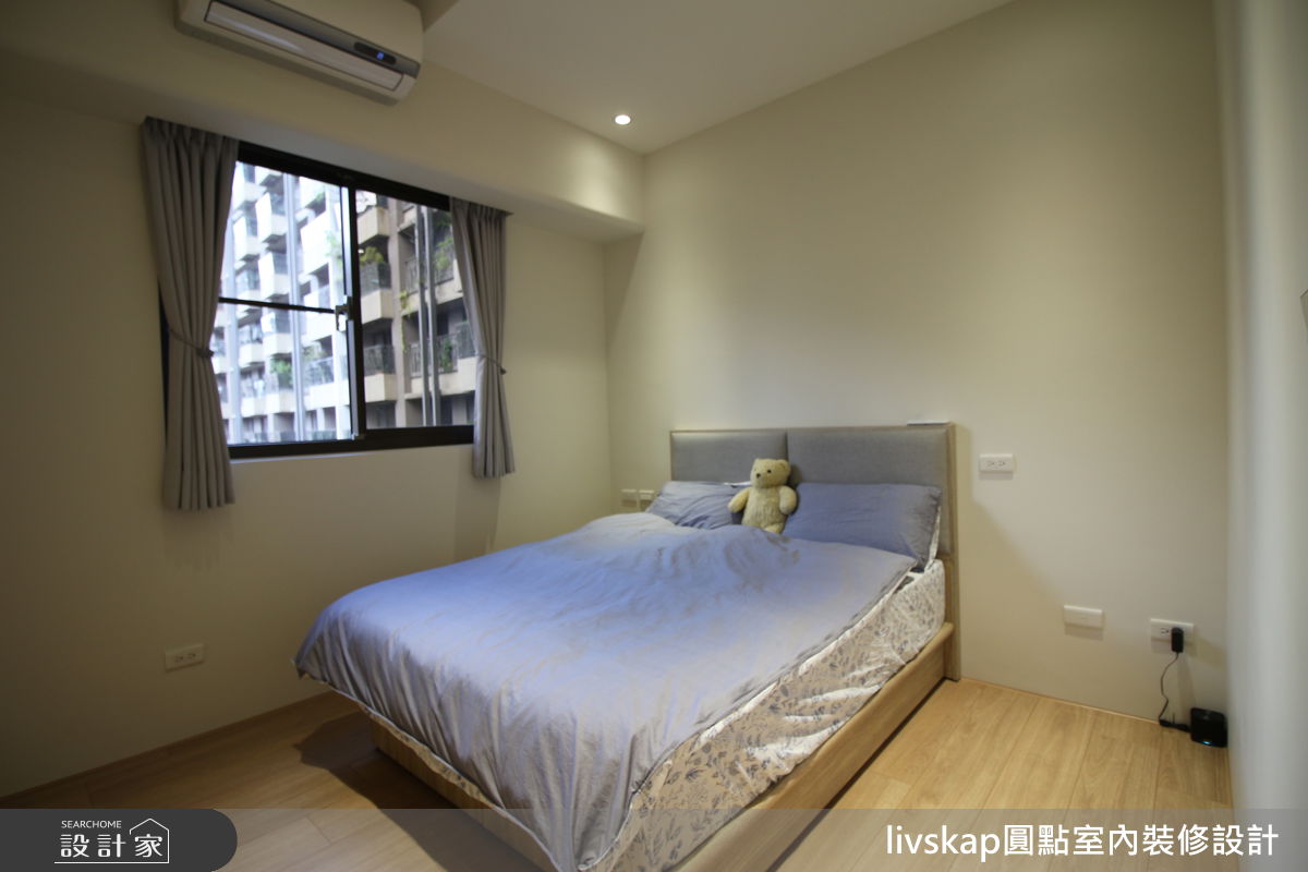 16坪老屋(16~30年)＿北歐風臥室案例圖片＿圓點室內裝修國際有限公司＿圓點_23之20
