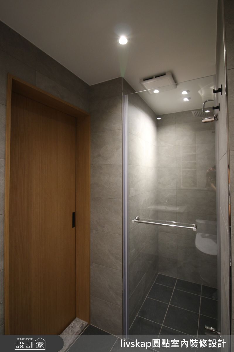 16坪老屋(16~30年)＿北歐風浴室案例圖片＿圓點室內裝修國際有限公司＿圓點_23之21