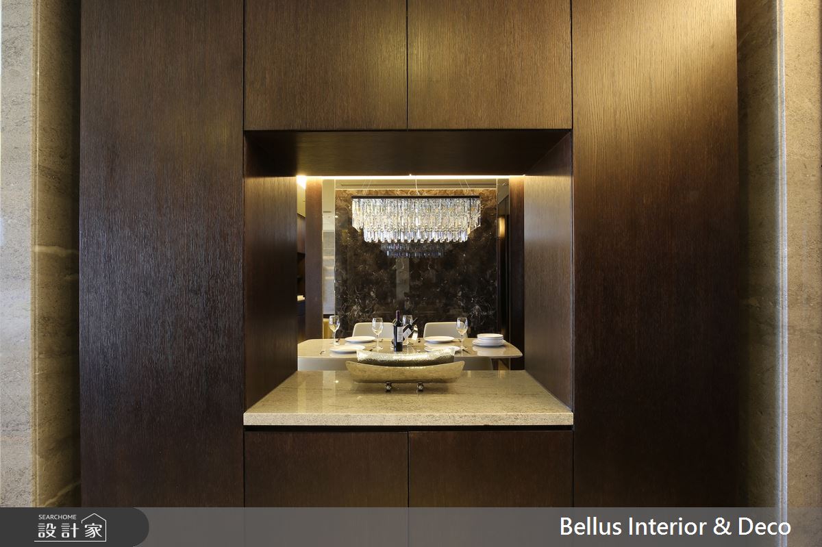 40坪預售屋＿奢華風餐廳案例圖片＿Bellus 設計＿Bellus_畫鏡借景之8