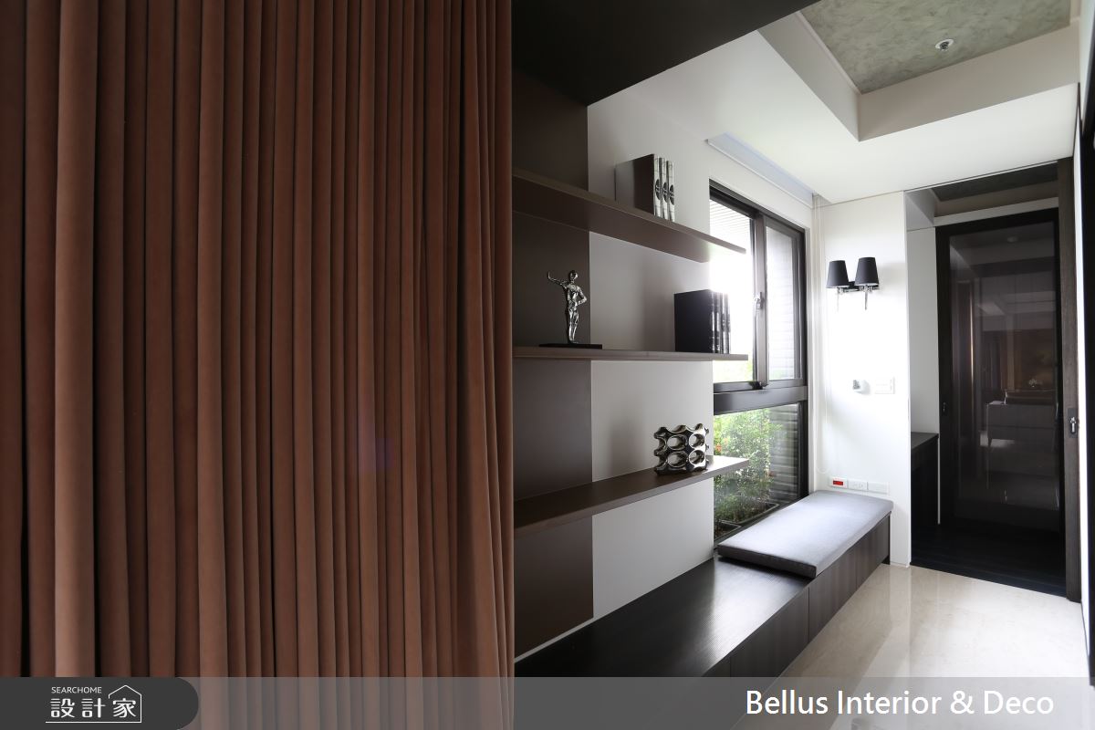 50坪預售屋＿人文禪風臥榻走廊案例圖片＿Bellus 設計＿Bellus_邊框構圖之5