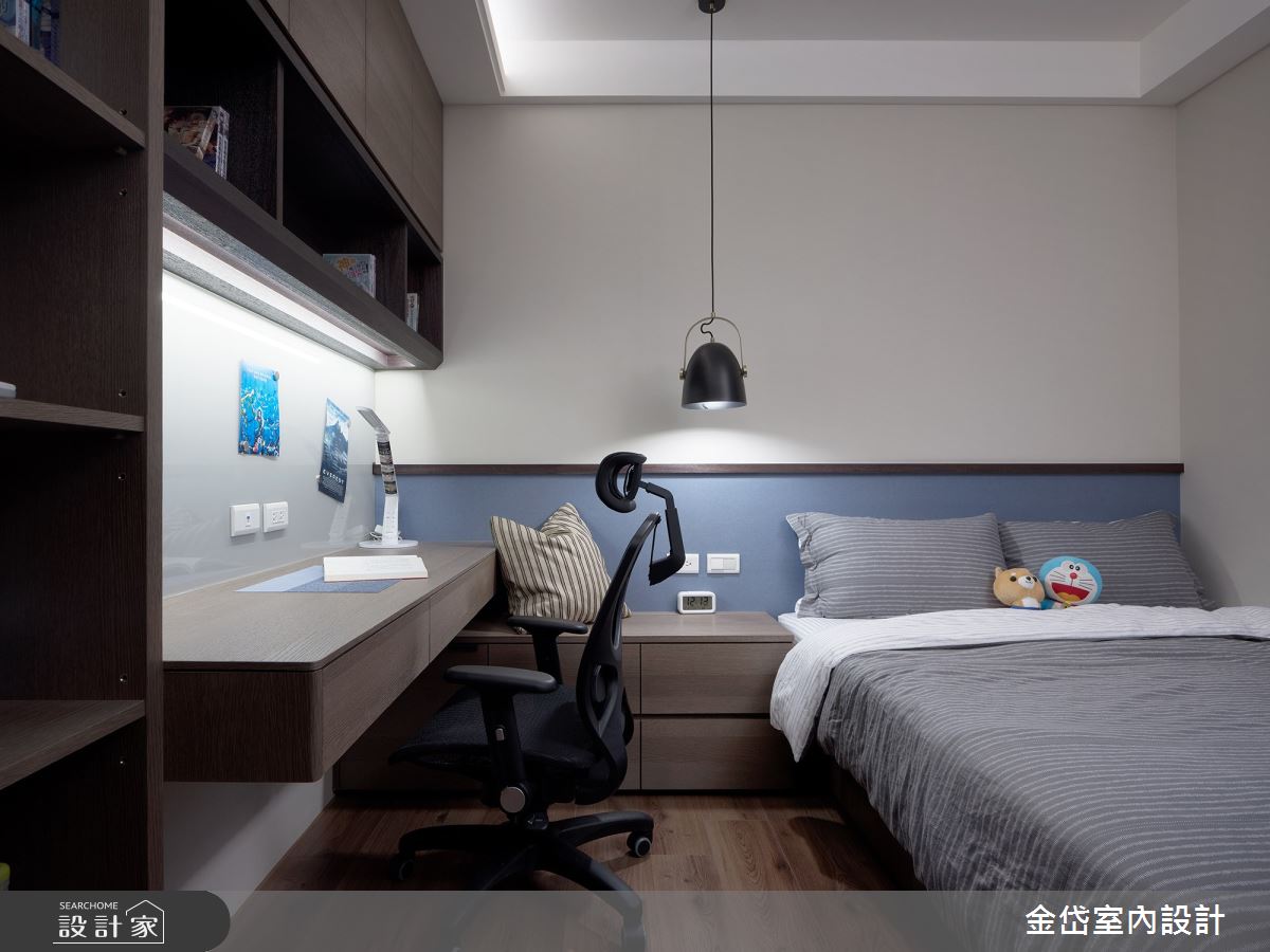 33坪新成屋(5年以下)＿現代風客房案例圖片＿藝家制作 X 金岱設計＿金岱_雙禧園 陳公館_現代風之19