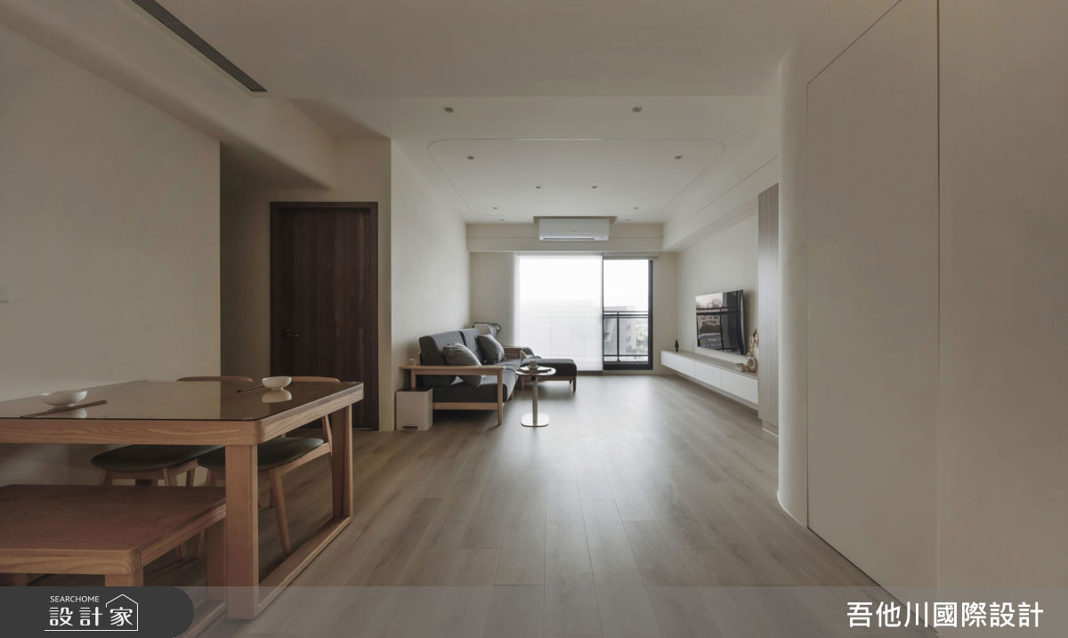 15坪新成屋(5年以下)＿北歐風案例圖片＿吾他川室內設計＿吾他川_寧靜輪廓_苗栗頭份之6
