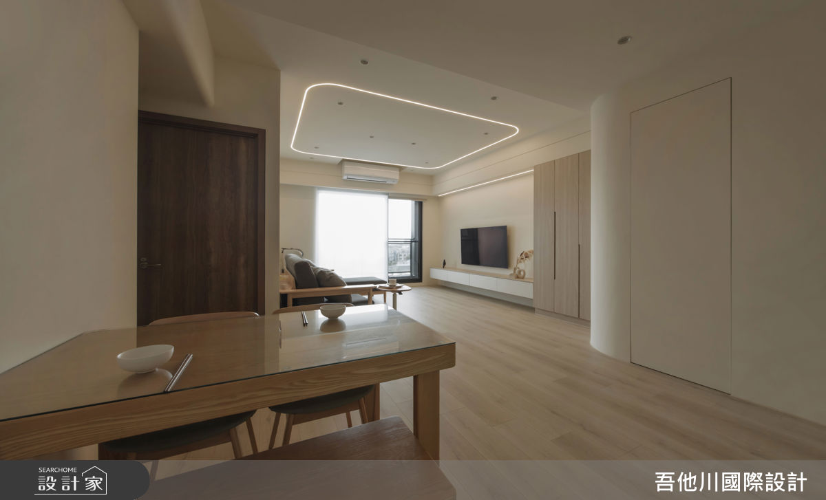 15坪新成屋(5年以下)＿北歐風案例圖片＿吾他川室內設計＿吾他川_寧靜輪廓_苗栗頭份之11