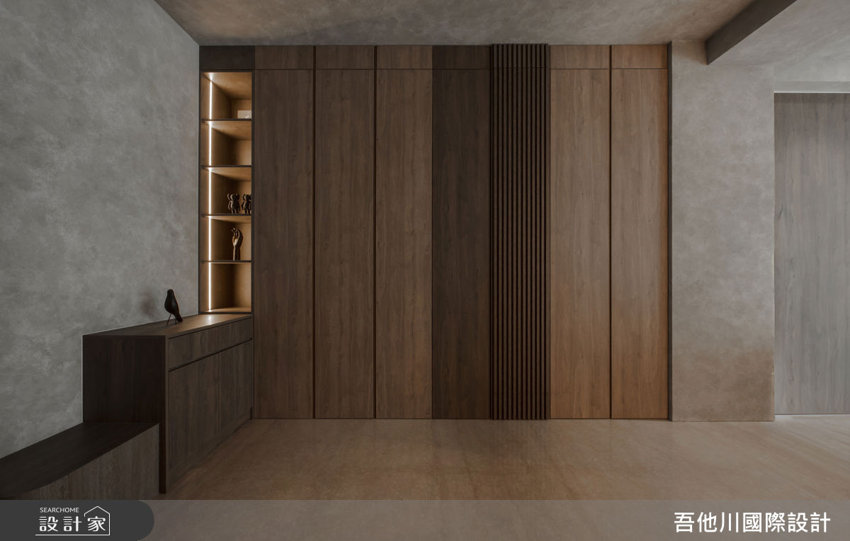 36坪新成屋(5年以下)＿混搭風案例圖片＿吾他川室內設計＿吾他川_霽灰潤室_新竹香山之20