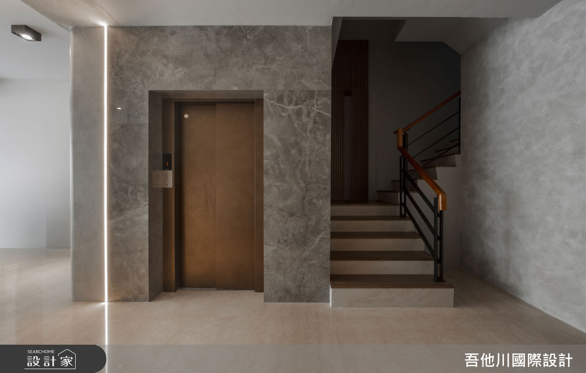 36坪新成屋(5年以下)＿混搭風案例圖片＿吾他川室內設計＿吾他川_霽灰潤室_新竹香山之19