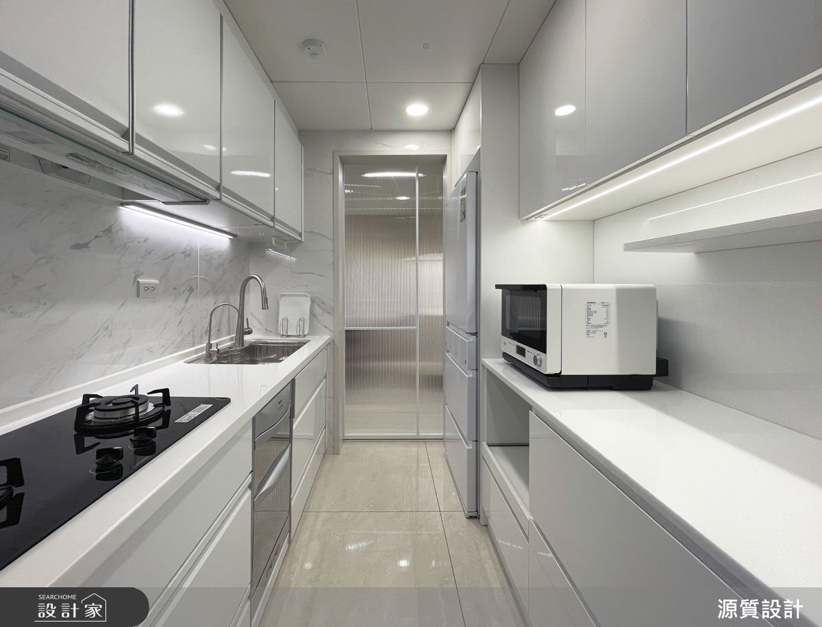 17坪新成屋(5年以下)＿奢華風廚房案例圖片＿源質室內裝修設計工程＿源質_向陽上冠_萬華區_奢華風之35