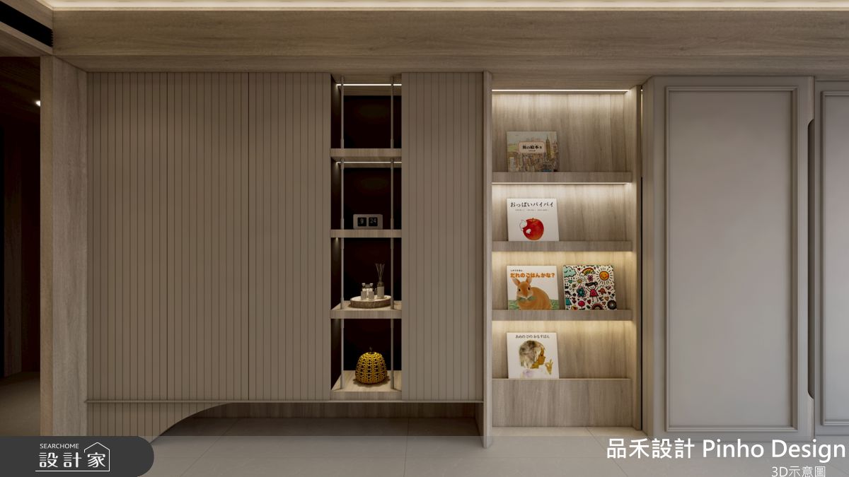 45坪新成屋(5年以下)＿英式風玄關案例圖片＿品禾設計＿品禾設計46_靜域之18