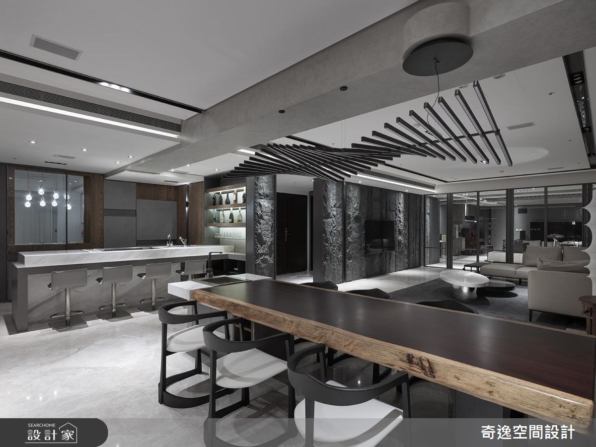 95坪新成屋(5年以下)＿新中式風餐廳案例圖片＿奇逸空間設計＿奇逸_32之6
