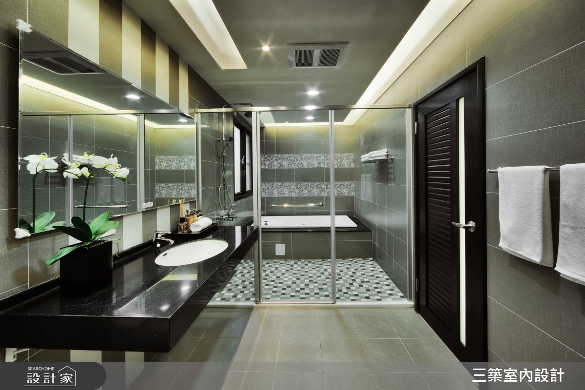 90坪新成屋(5年以下)＿現代風浴室案例圖片＿三築室內設計＿三築_16之16