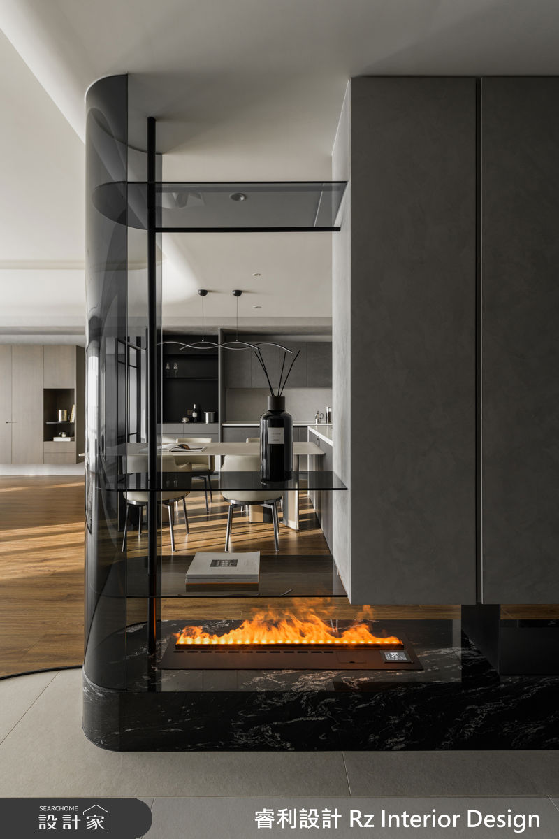 39坪新成屋(5年以下)＿現代風玄關案例圖片＿睿利設計＿睿利_35.暖陽的佇留之2